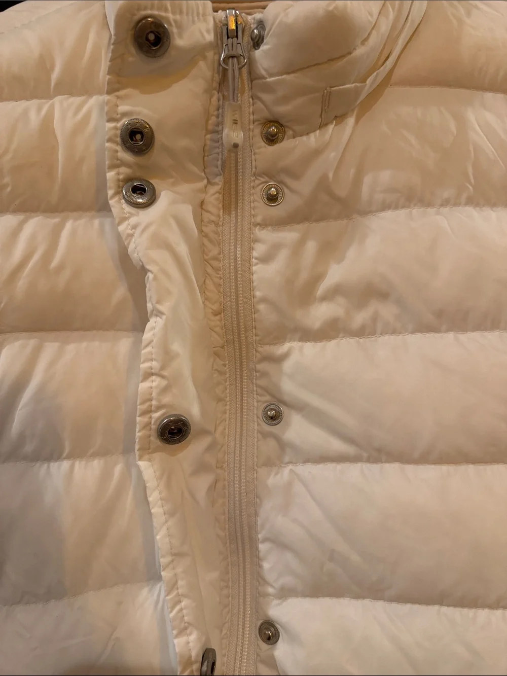 MINT Girls Lightweight White Quilted Puffer Jacket *SEE DETAILS re: sizing! 👈